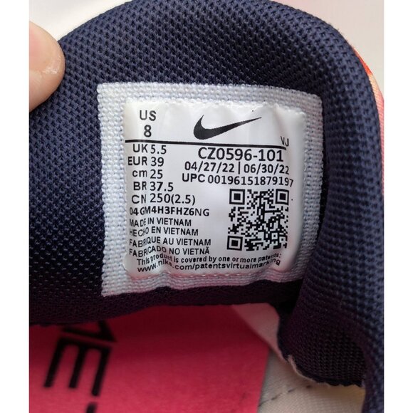 Nike Free Metcon 4 Paint Smudge Hyper Pink CZ0596-101 Womens Size 8 Sneakers - Picture 7 of 8